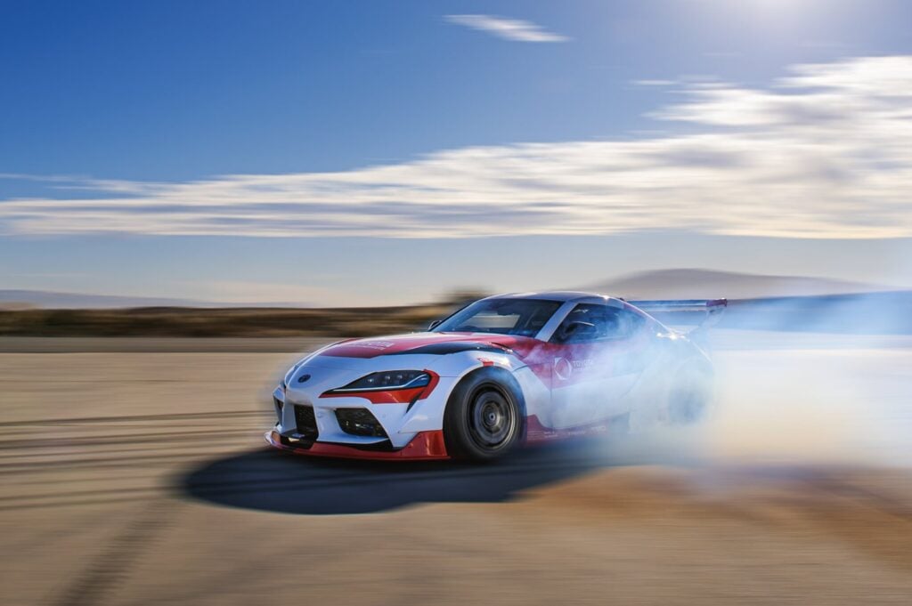 autonomous drift toyota supra