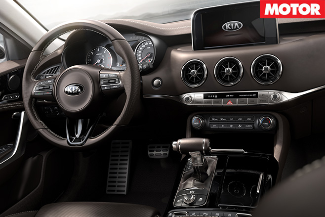 Kia Stinger interior