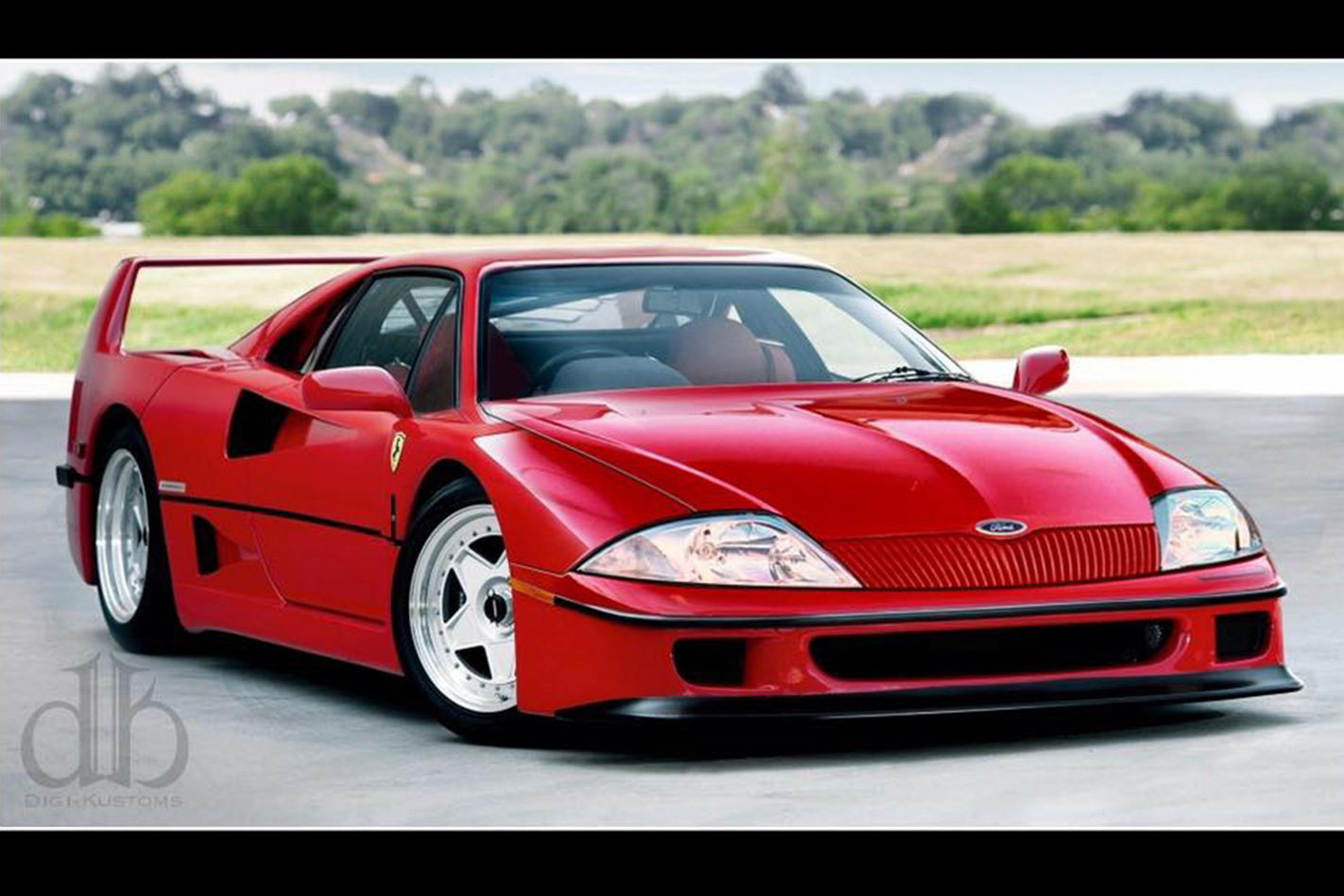 Ferrari ford front