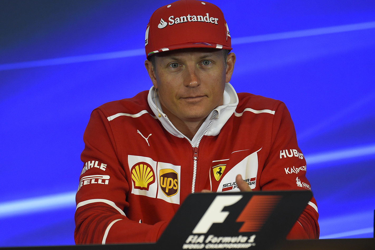 F1 Ferrari driver Kimi Raikkonen