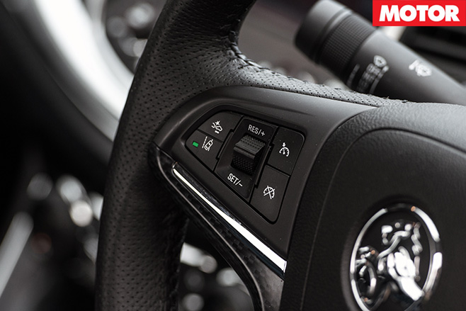 Holden SS-V Redline long-termer steering