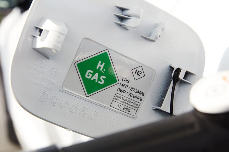 Hydrogen fuel cap