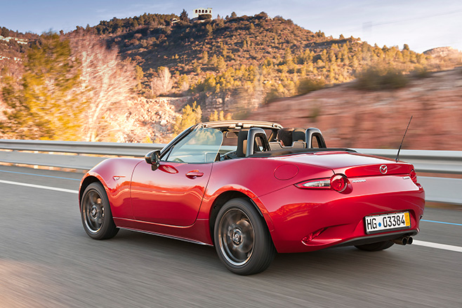 Mazda MX-5 side rear