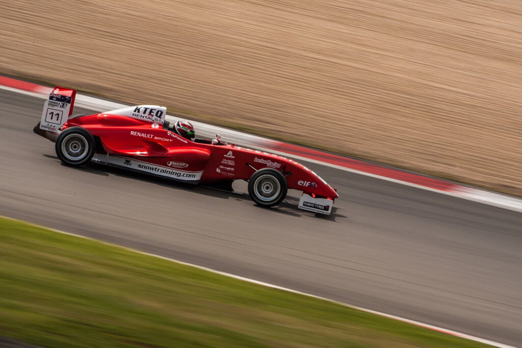De Pasquale at Circuit Zonder in Belgium