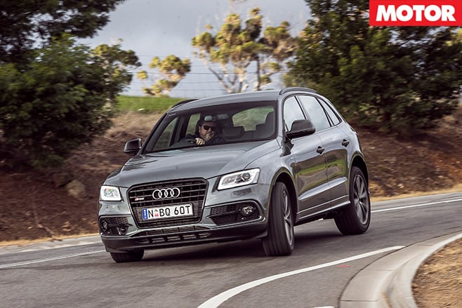 Audi SQ5 Plus driving