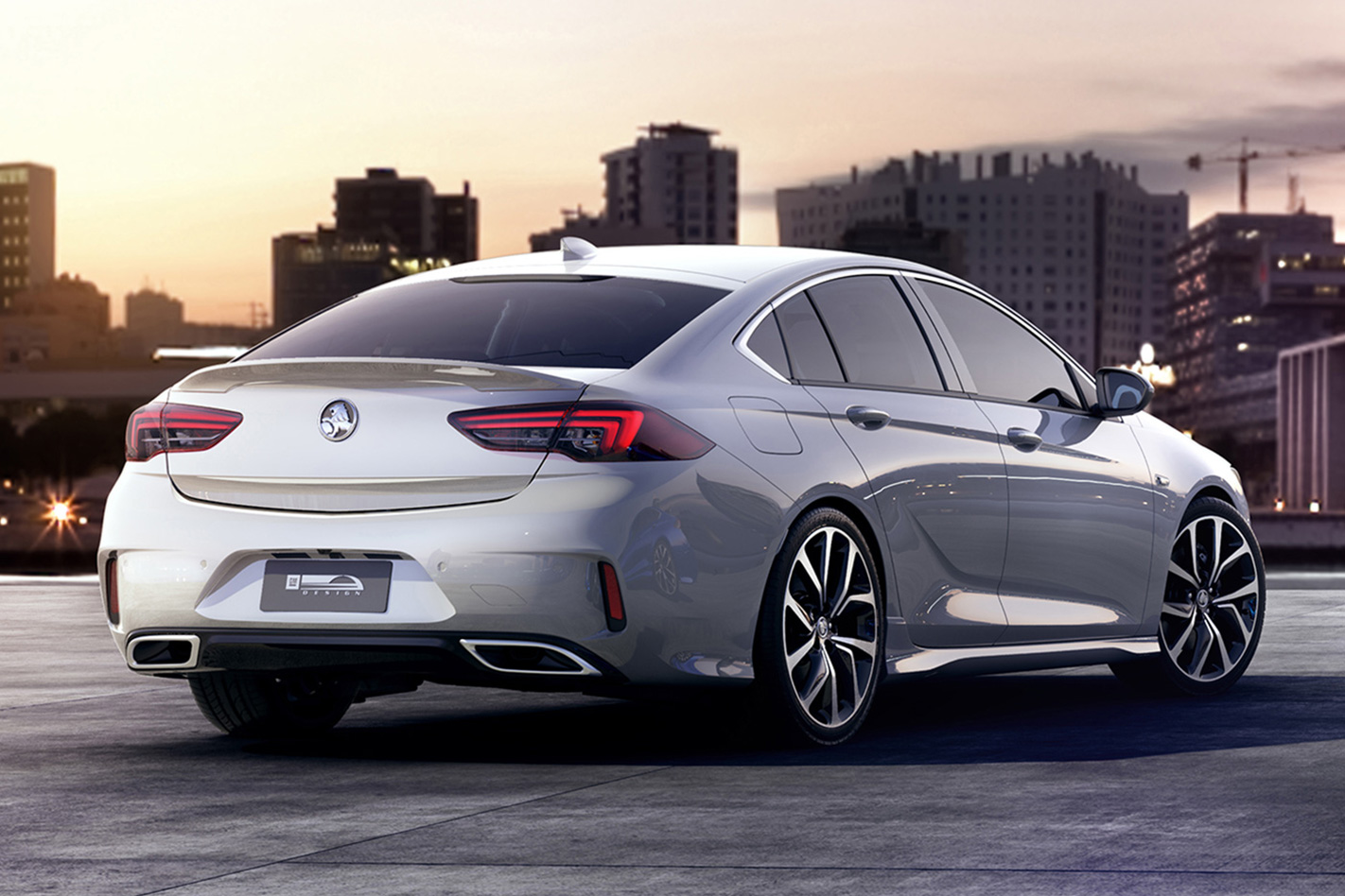 2018 Holden Commodore VXR rear.jpg