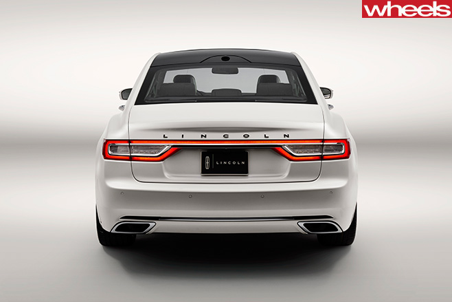 Rear --lincoln -continental