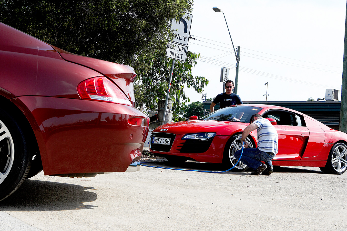 2008 Audi R8 side