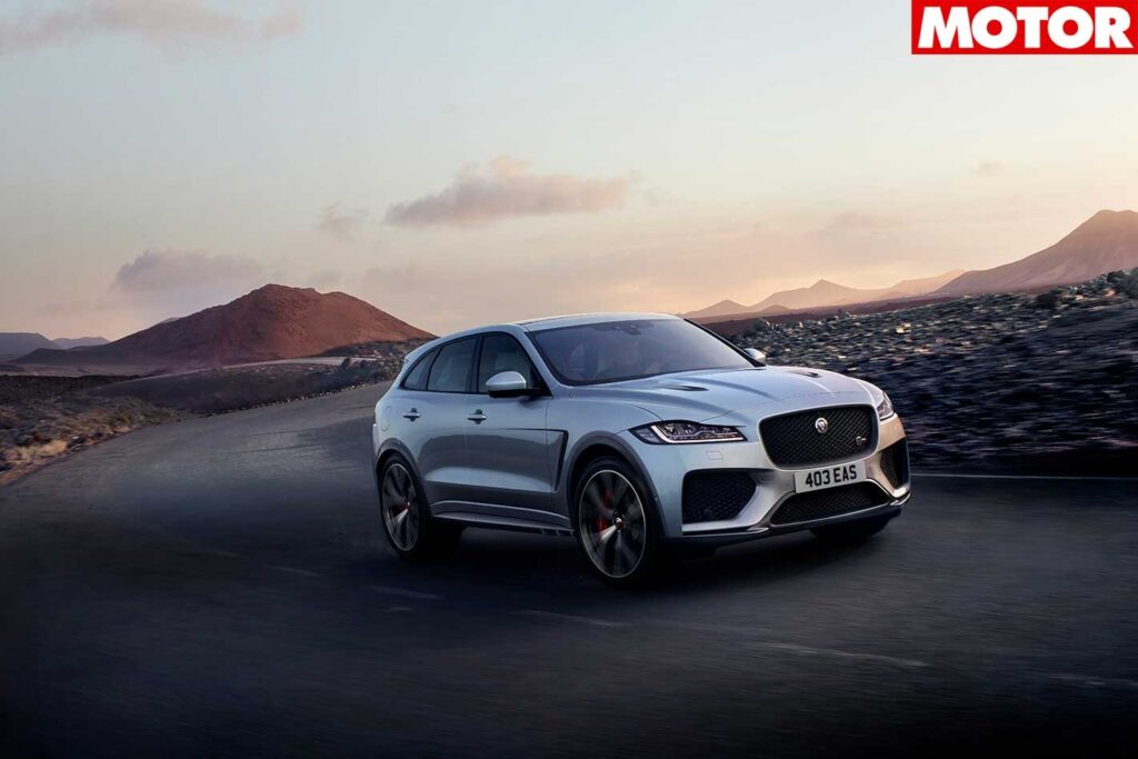 Jaguar F Pace SVR revealed news