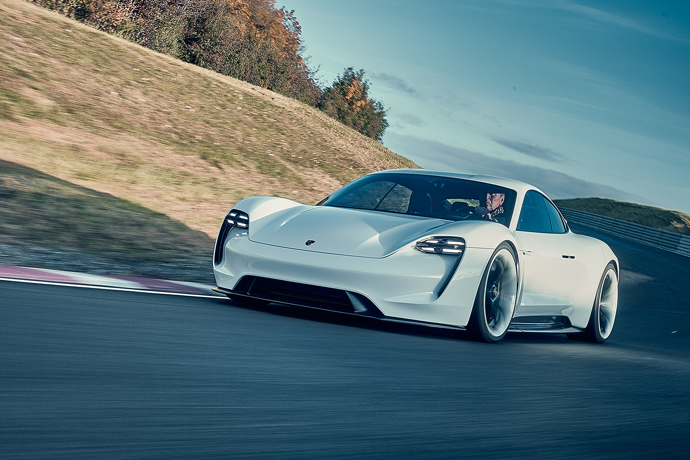Porsche Mission E drive