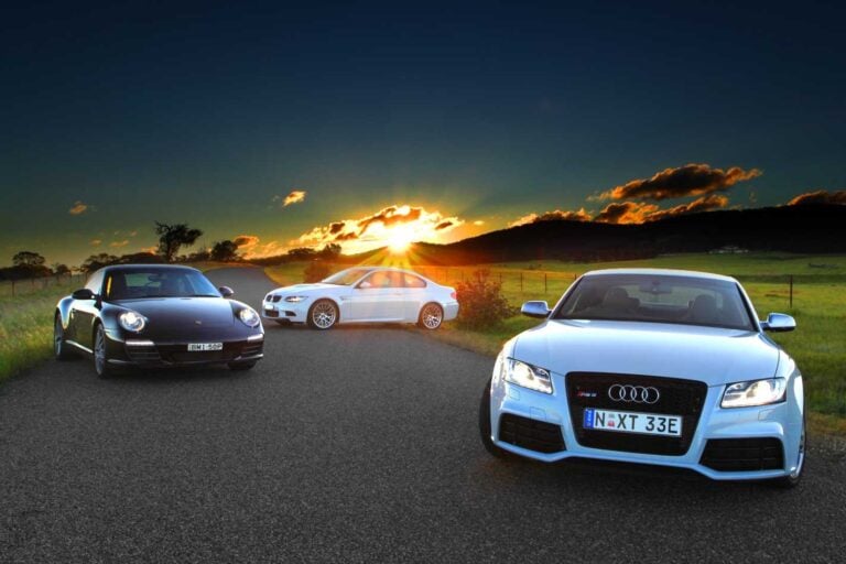 2011 Audi RS5 vs BMW M3 vs Porsche 911 Carrera 4S comparison review classic MOTOR