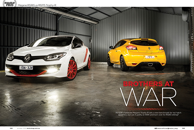 Megane rs265 v rs275