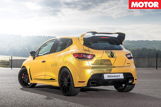 Renault Clio RS16 rear