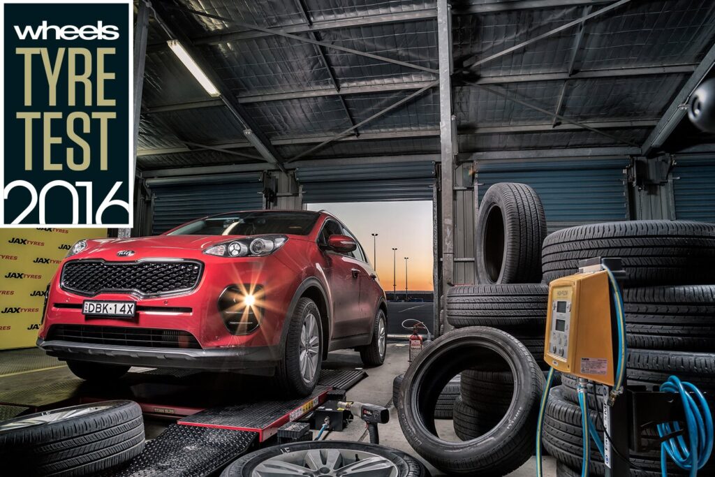 Wheels tyre test