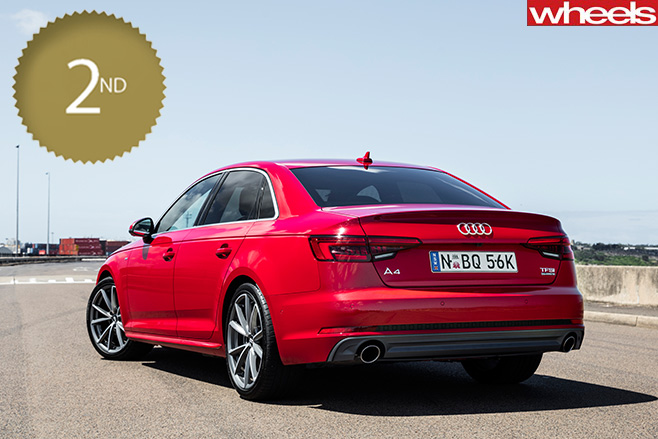Audi -A4-rear -side