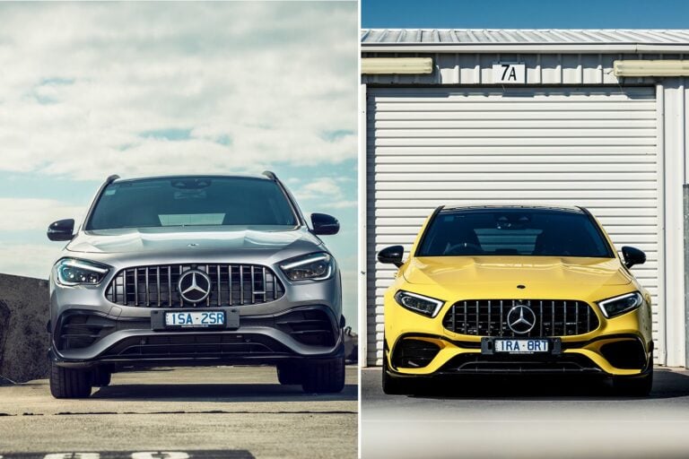 Mercedes-AMG A45 S Mercedes-AMG GLA 45