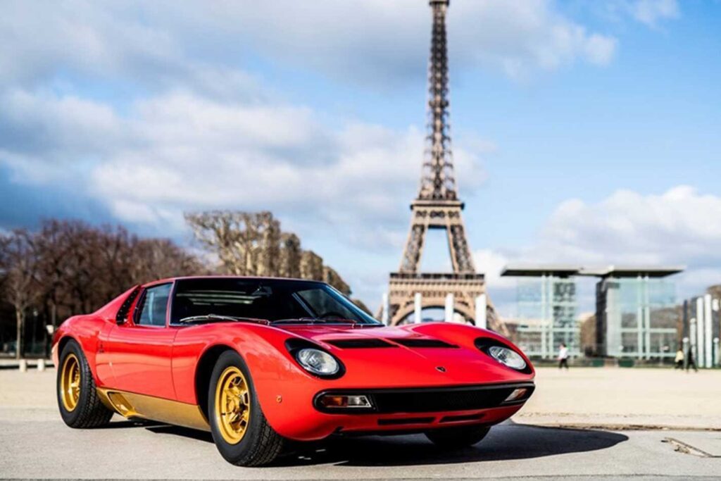 1972 Lamborghini Miura SV restored Polo Storico Jean Todt