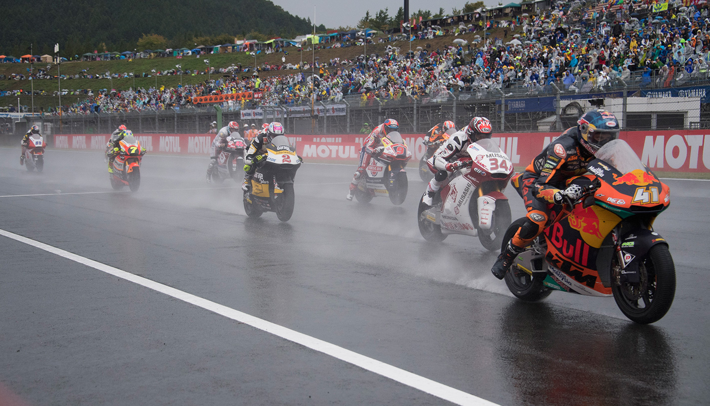 Moto GP rain
