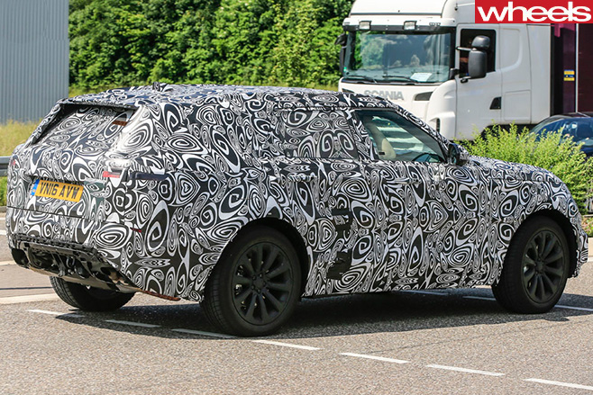 Range -Rover -Sport -Coupe -rear