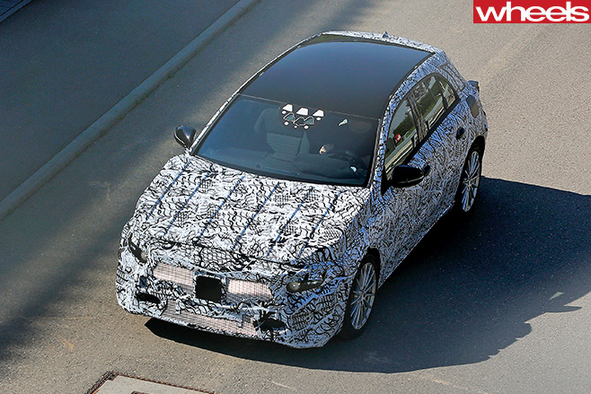 Mercedes -Benz -A-Class -spy -pic -front