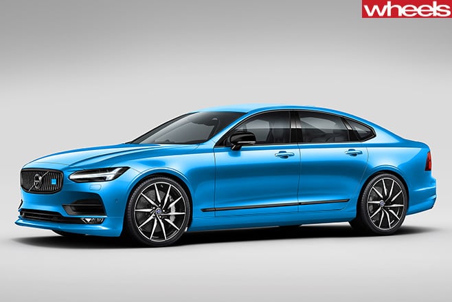 Volvo -S90-Polestar -side -front