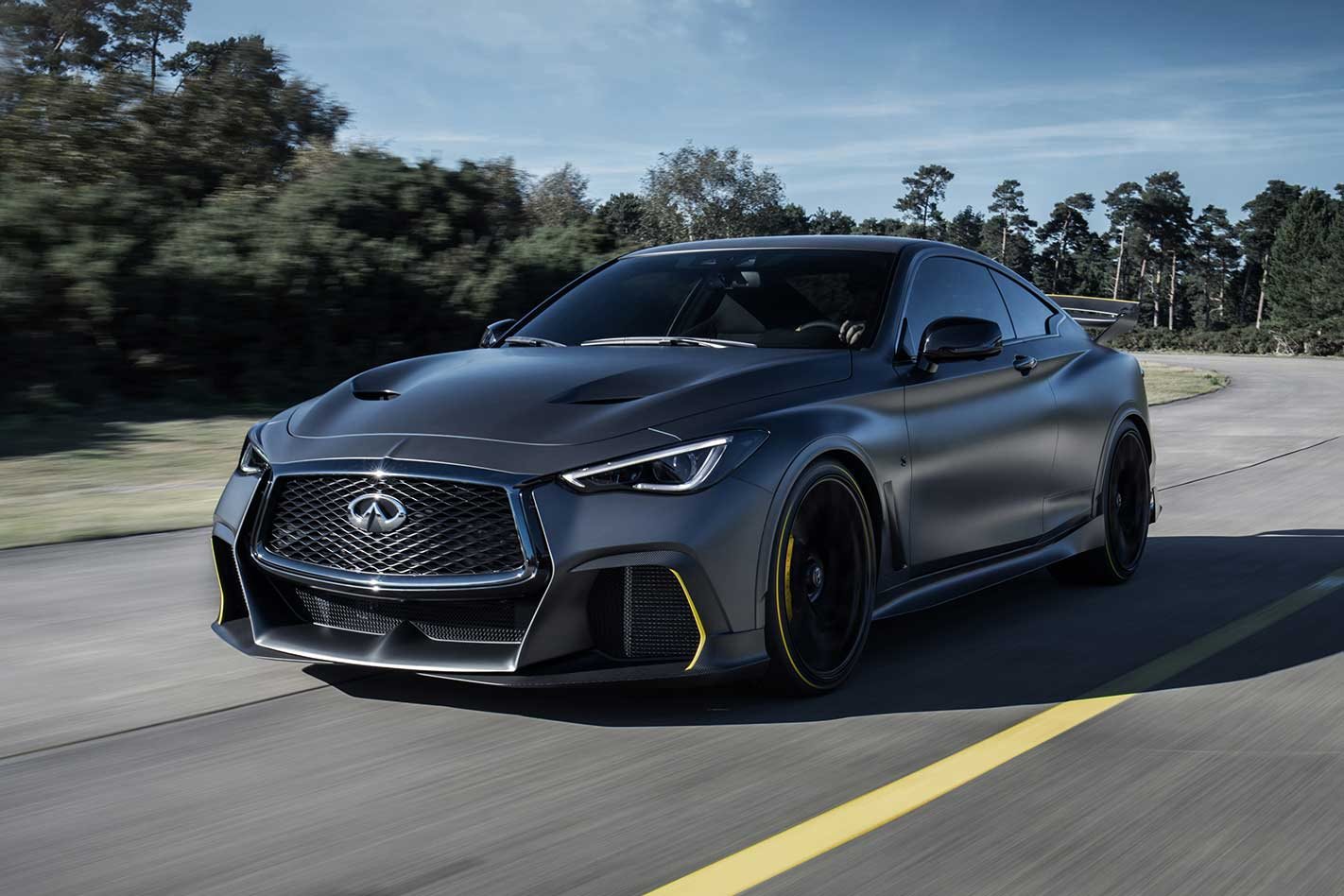 Infiniti Q60 Project Black S revealed 2018 Paris Motor Show