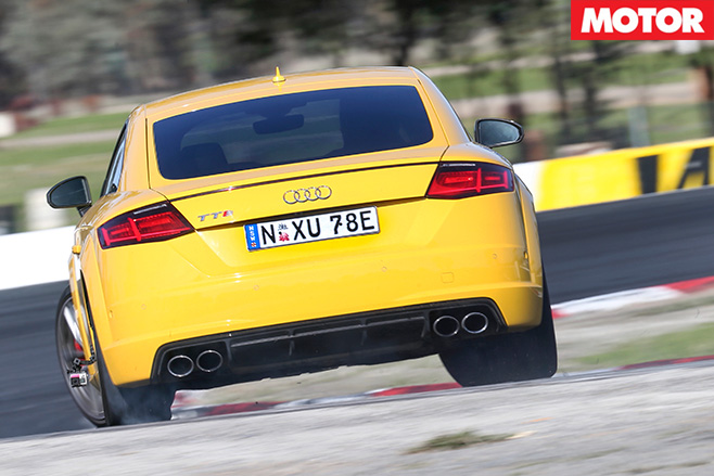 Audi TT S rear