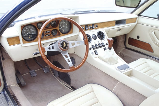1968 Lamborghini Espada dash