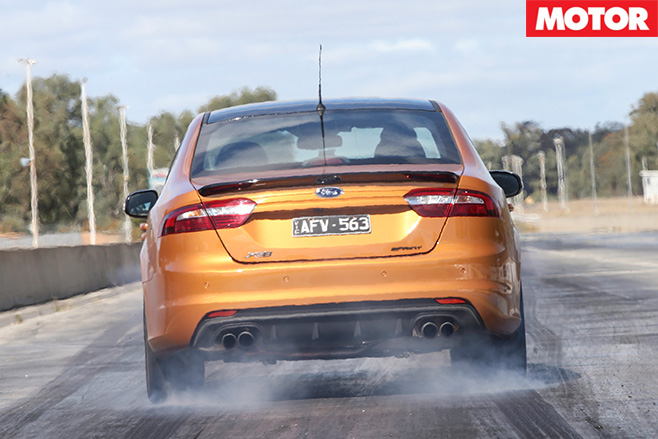 Ford falcon XR8 sprint rear driving