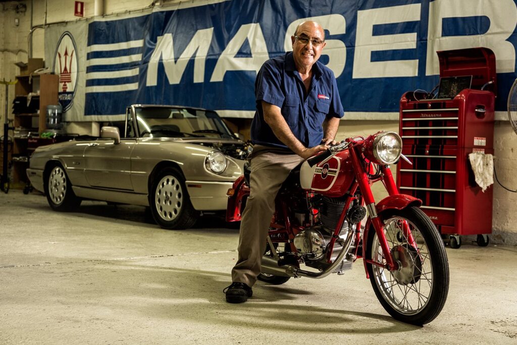 Andrea Vitale: Italian car mechanic