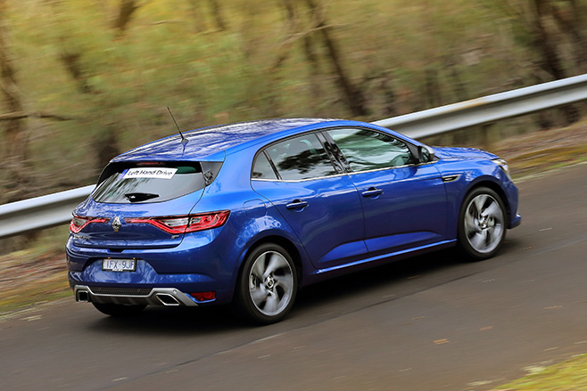 Renault megane GT rear side
