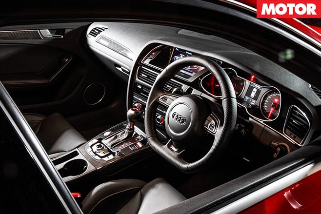 Audi rs4 interior