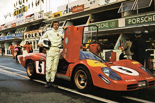 Steve McQueen Ferrari