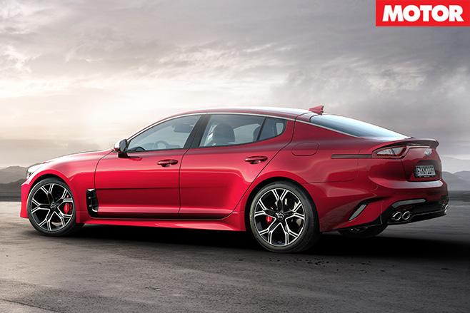 Kia Stinger rear
