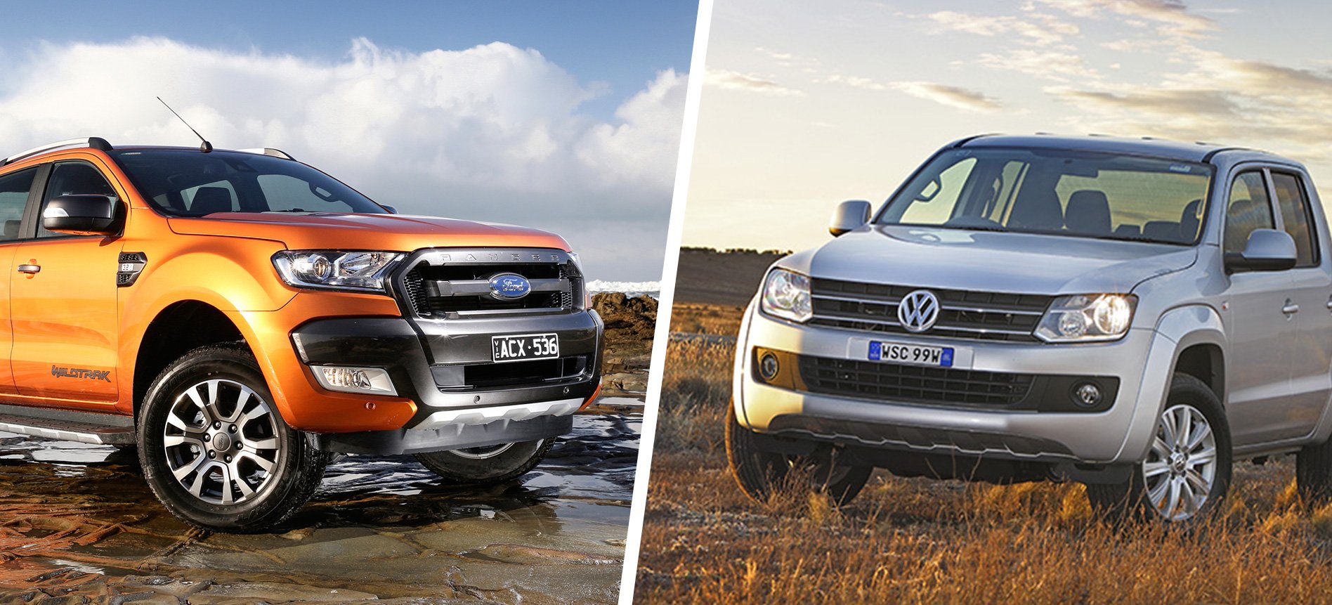 Ford Ranger vs Volkswagen Amarok