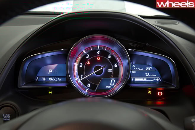 Mazda -CX-3-Instrument -Cluster