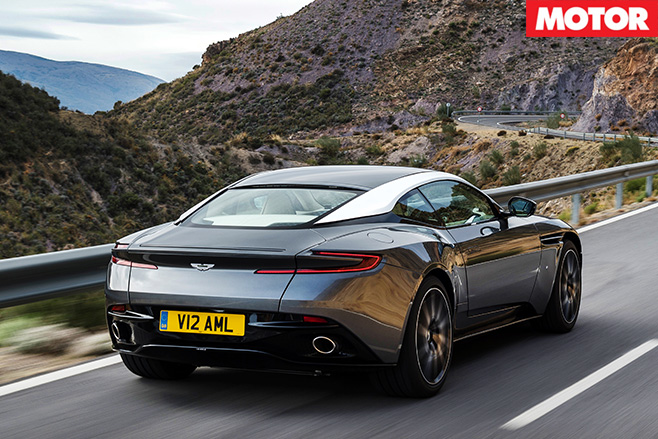 Aston martin db11 rear