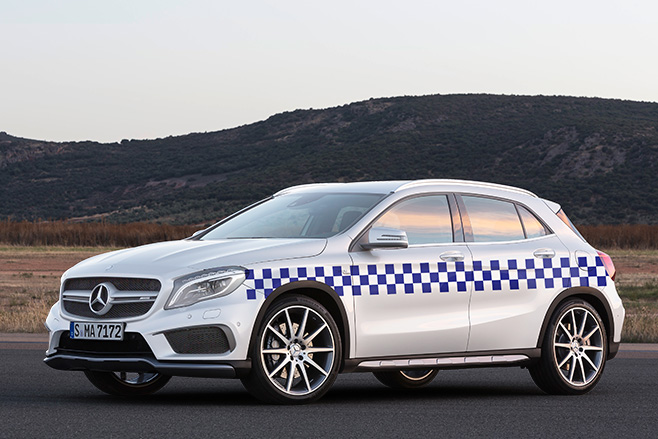 Mercedes-AMG GLA45 Police Car
