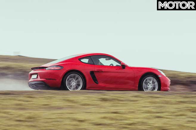 2018 Porsche 718 Cayman performance testing