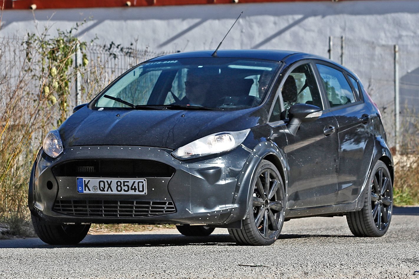2017 Ford Fiesta spy pics