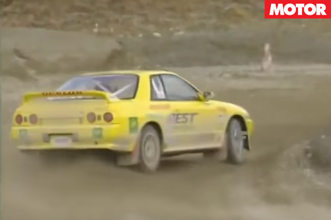 Nissan R32 GT-R rear drift