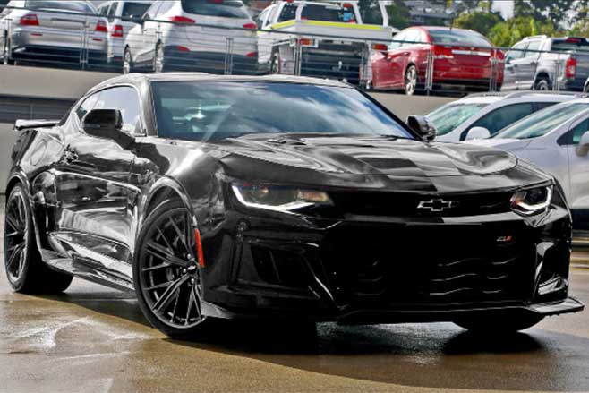 Black Chevrolet Camaro ZL1 for sale.