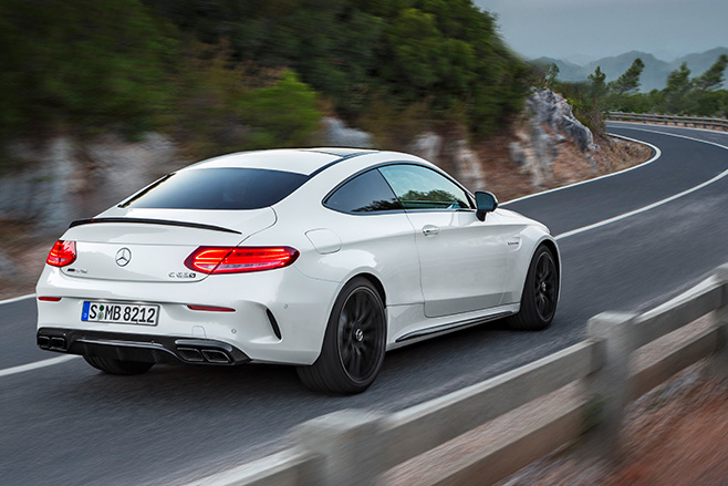 Mercedes -c 63-s -coupe -rear -jpg