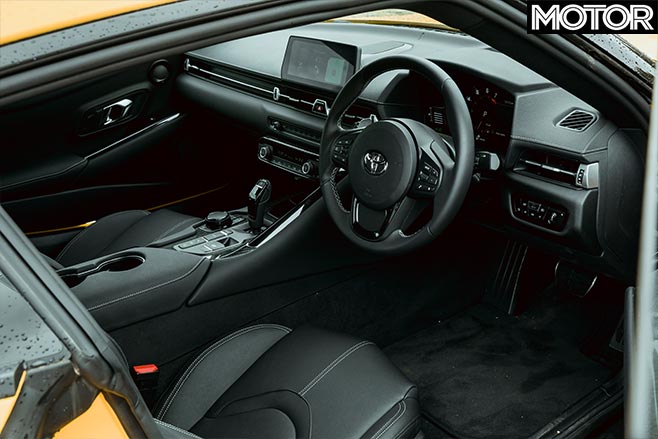 Toyota Supra interior