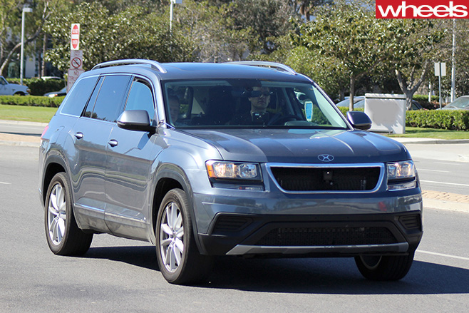 Volkswagen -Crossblue -concept -front -grey