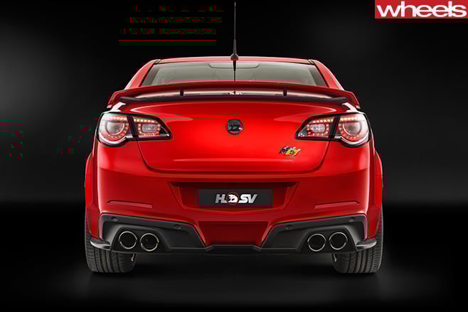 HSV-Track -Pack -edition -rear