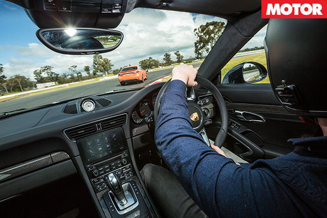 Driving the porsche 911 turbo s