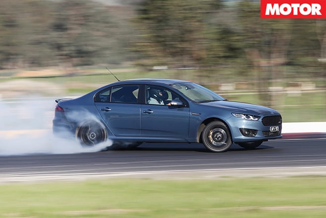 Ford Falcon XR6 Sprint drifting