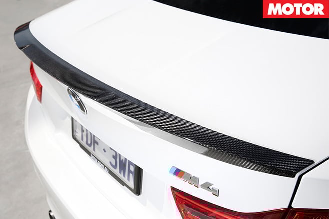 2016 BMW M4 M Performance rear