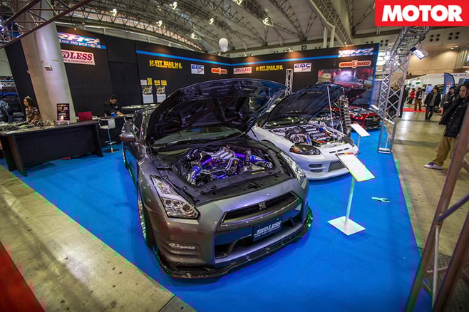 Endless-R R35 GT-R and Pit Road M Mitsubishi GTO